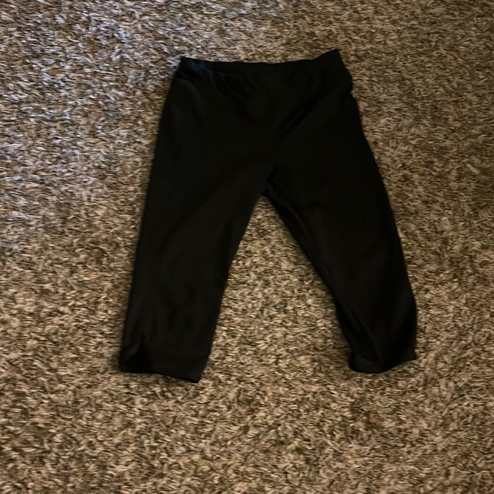 Black stretchy shorts